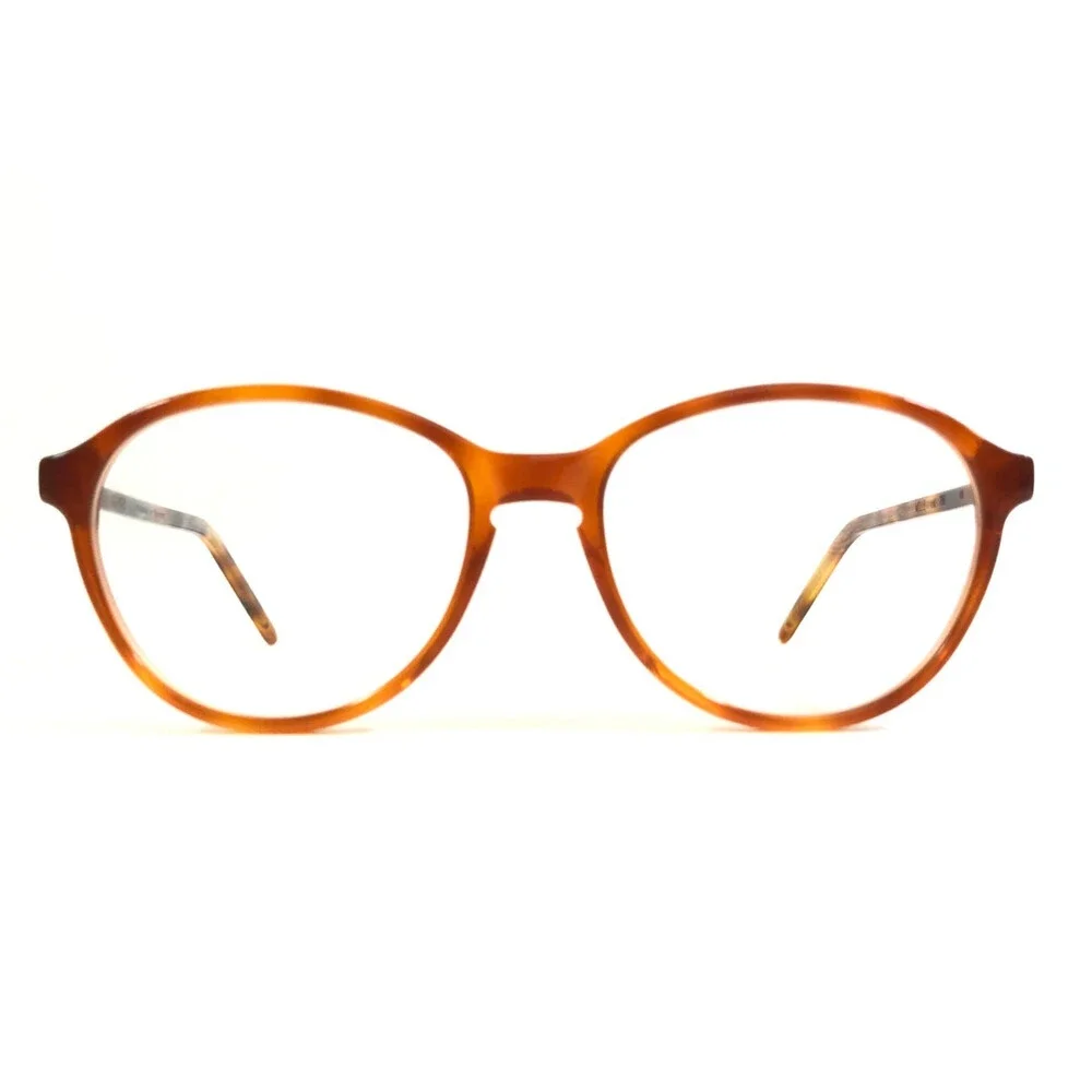 Reiz Eyeglasses Frames WELLE col 196 Light Brown Tortoise Round 48-18-135